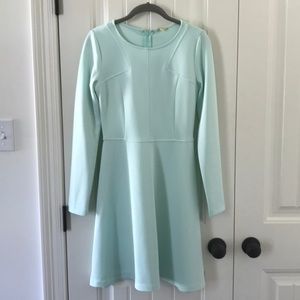 Giani Bini Long Sleeve Aqua Dress